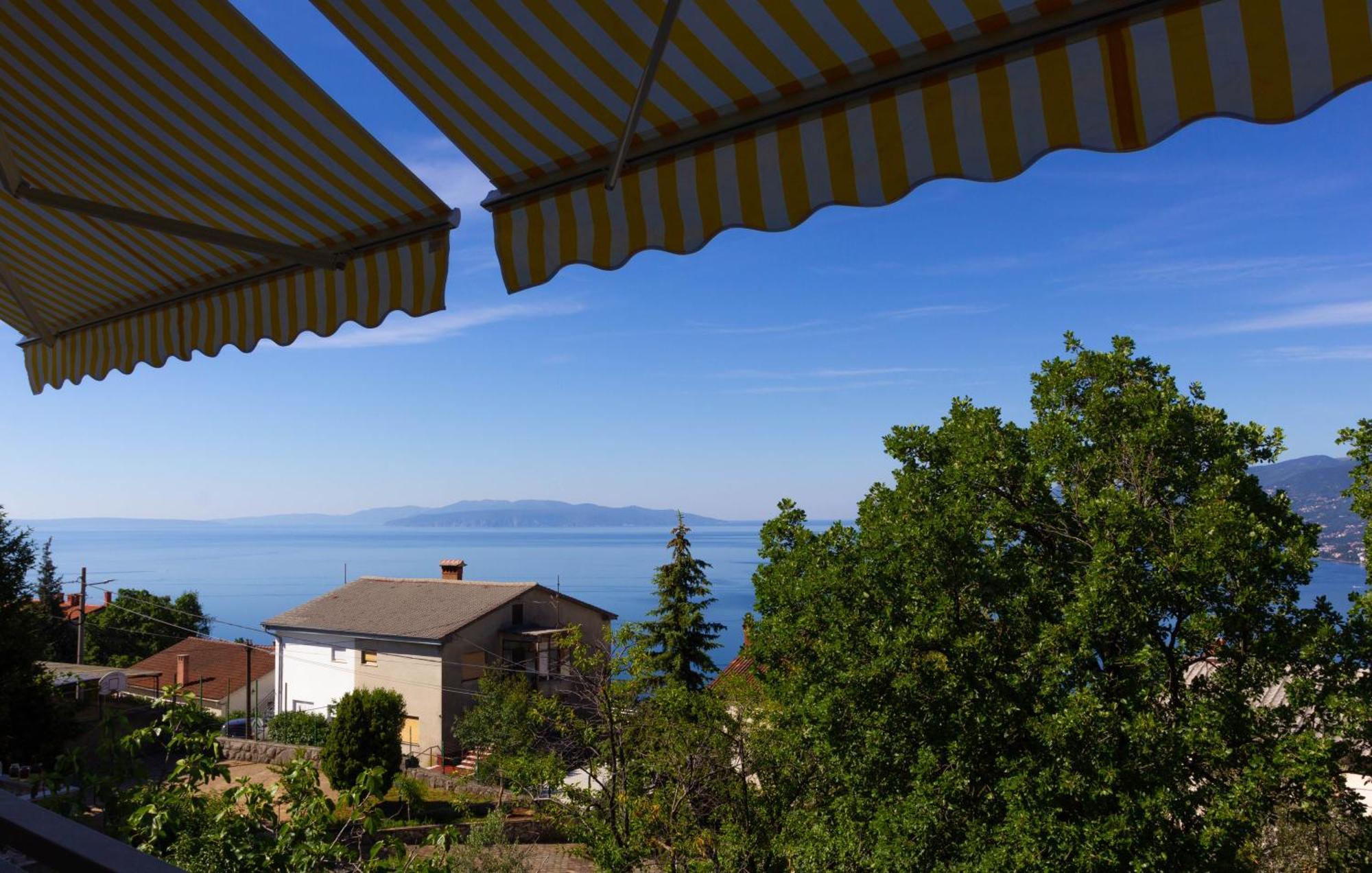Appartement Sea View Retreat With 170Mbps Wifi And Sunny Balcony à Kastav Extérieur photo
